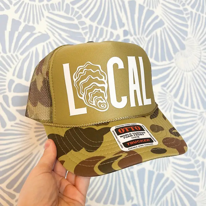 Local Oyster Shucker - Shell Trucker Hat