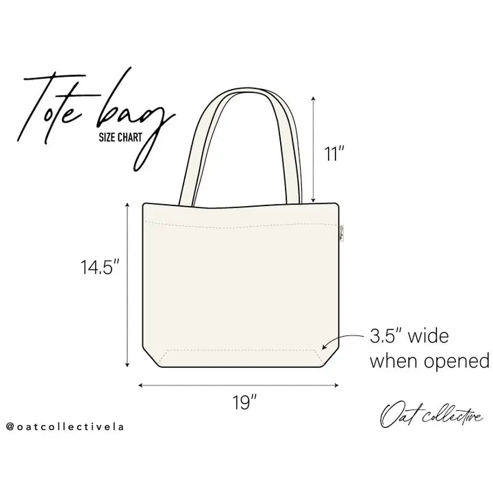 Salty Canvas Tote Bag