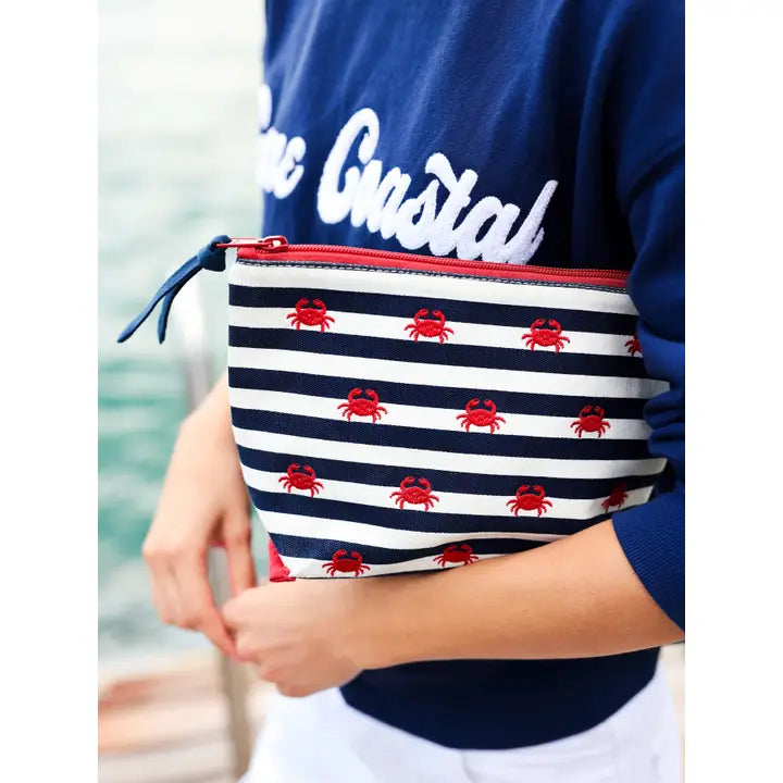Crab Zip Pouch