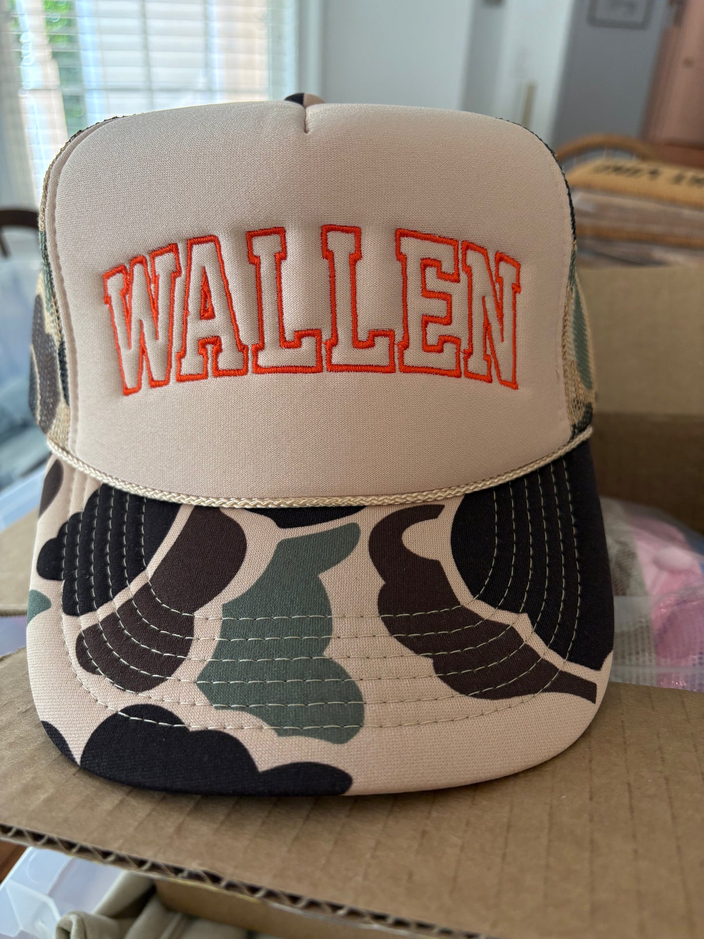 "WALLEN"Trucker | Desert Camo/Brown