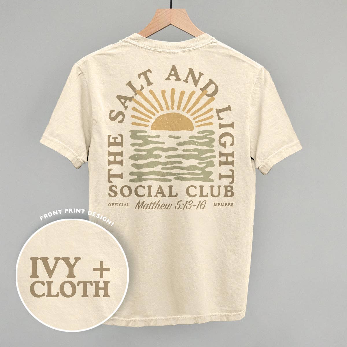 Ivy + Cloth - The Salt And Light Social Club Sweatshirt (Back Print)