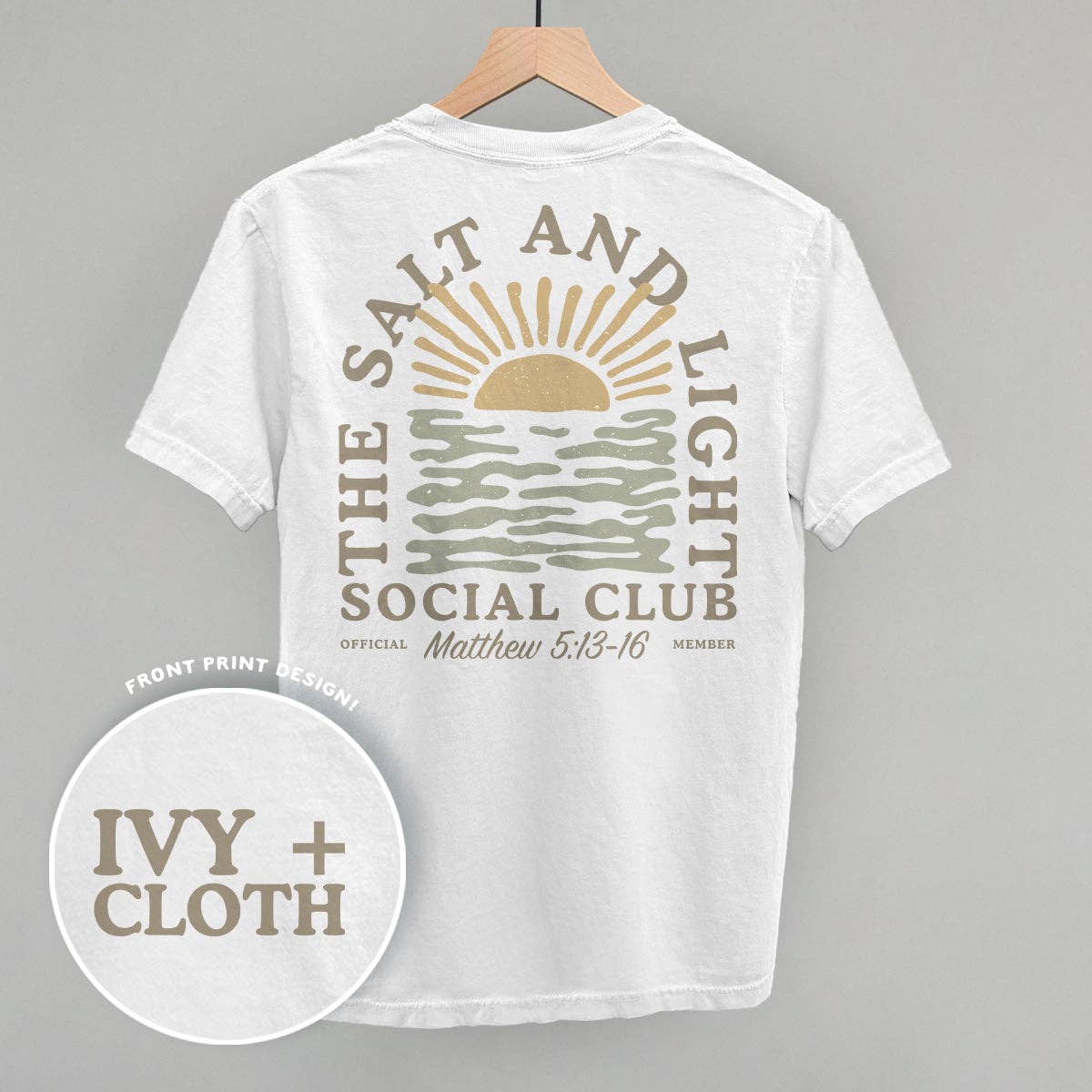 Ivy + Cloth - The Salt And Light Social Club Sweatshirt (Back Print)