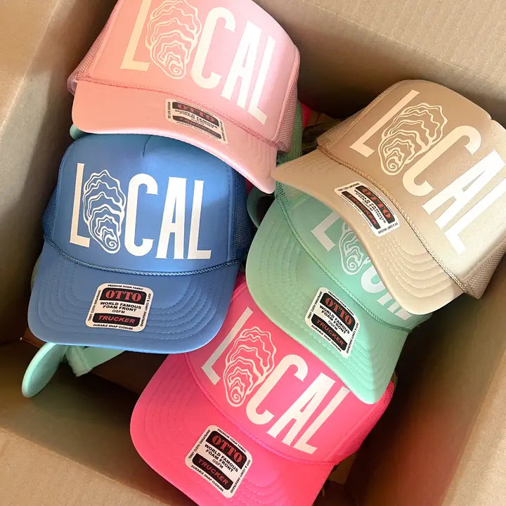 Local Oyster Shucker - Shell Trucker Hat