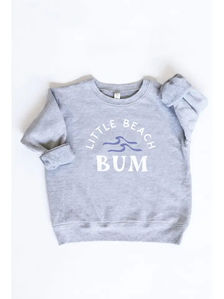 Little Beach Bum Toddler Graphic Sweatshirt