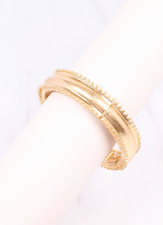 Caroline Hill - Vontra Stretch Bracelet GOLD