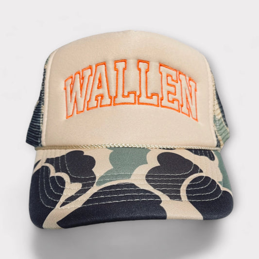 "WALLEN"Trucker | Desert Camo/Brown