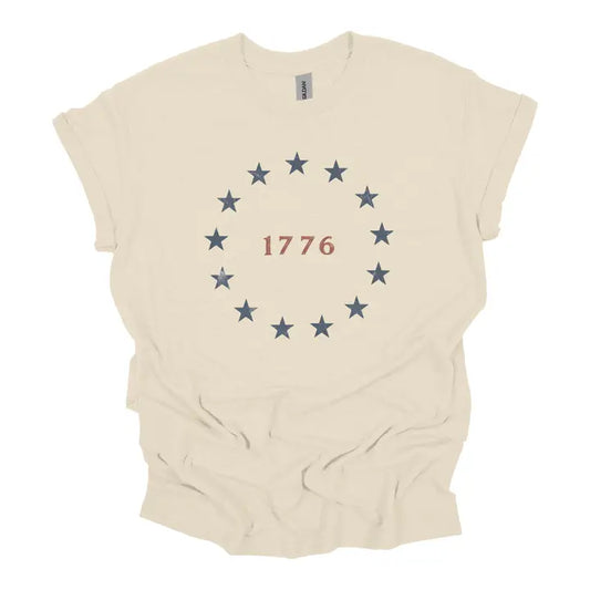 Star Circle 1776 Tee