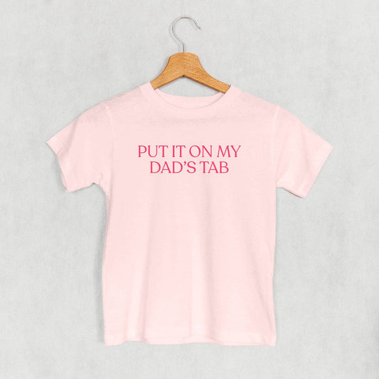 Ivy + Cloth - Put It On My Dad's Tab Tee (Kids)