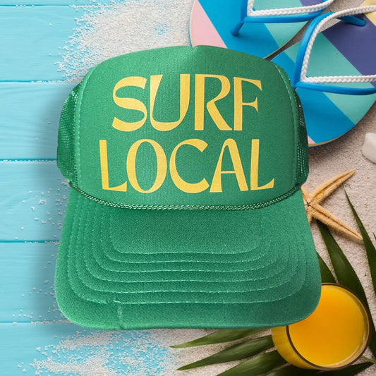 SURF Local Foam Trucker Hat | Kelly