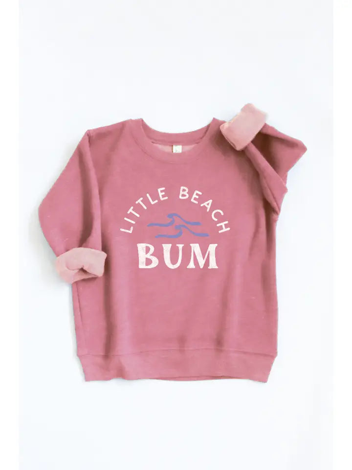 Little Beach Bum Toddler Graphic Sweatshirt
