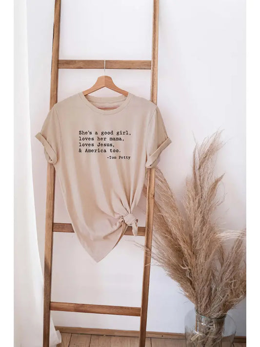 She's A Good Girl Graphic T-Shirt