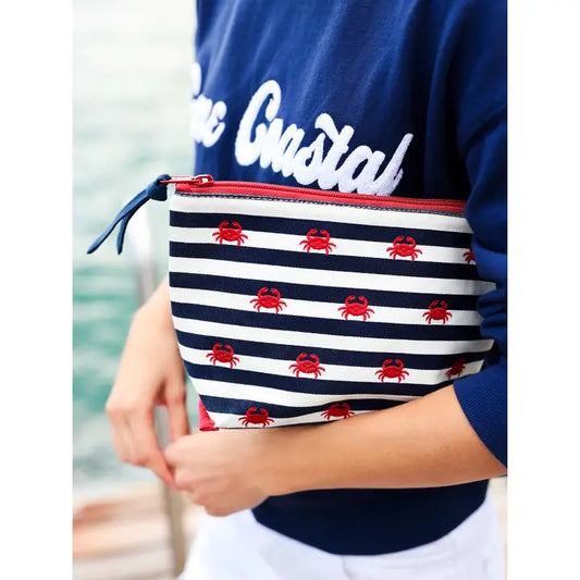 Crab Zip Pouch