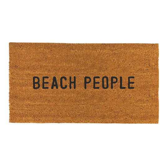 Face to Face Doormat - Beach People