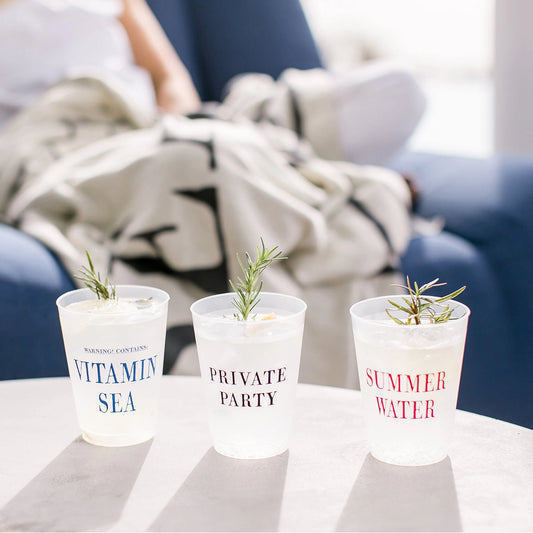 Summer Poolside Flex Cups