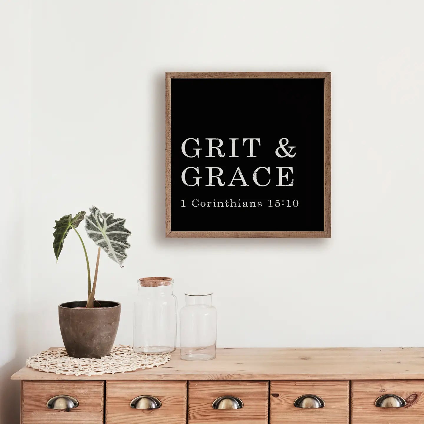 Grit And Grace - 1 Corinthians Wall Art