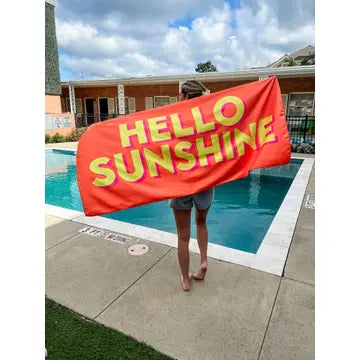 Hello Sunshine - Quick Dry Towel