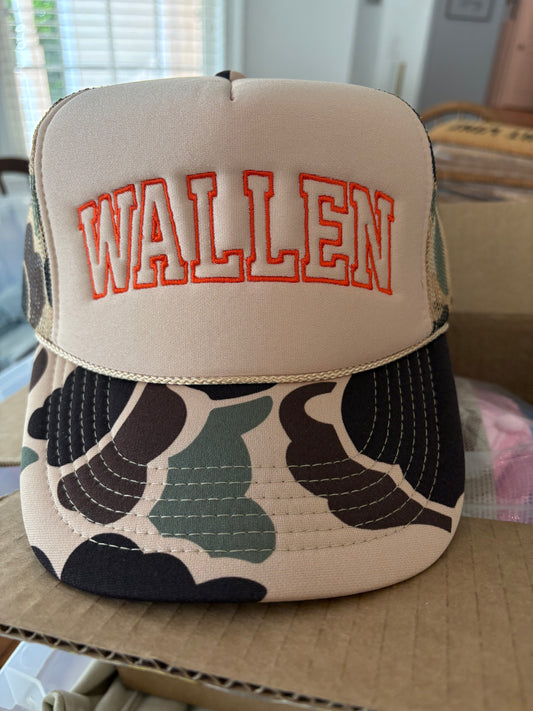 "WALLEN"Trucker | Desert Camo/Brown
