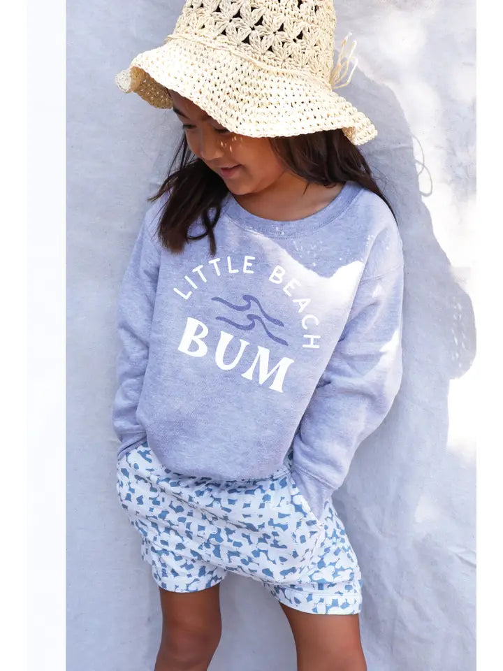 Little Beach Bum Toddler Graphic Sweatshirt
